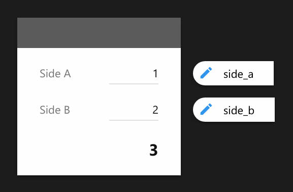 Key Editor showing set keys