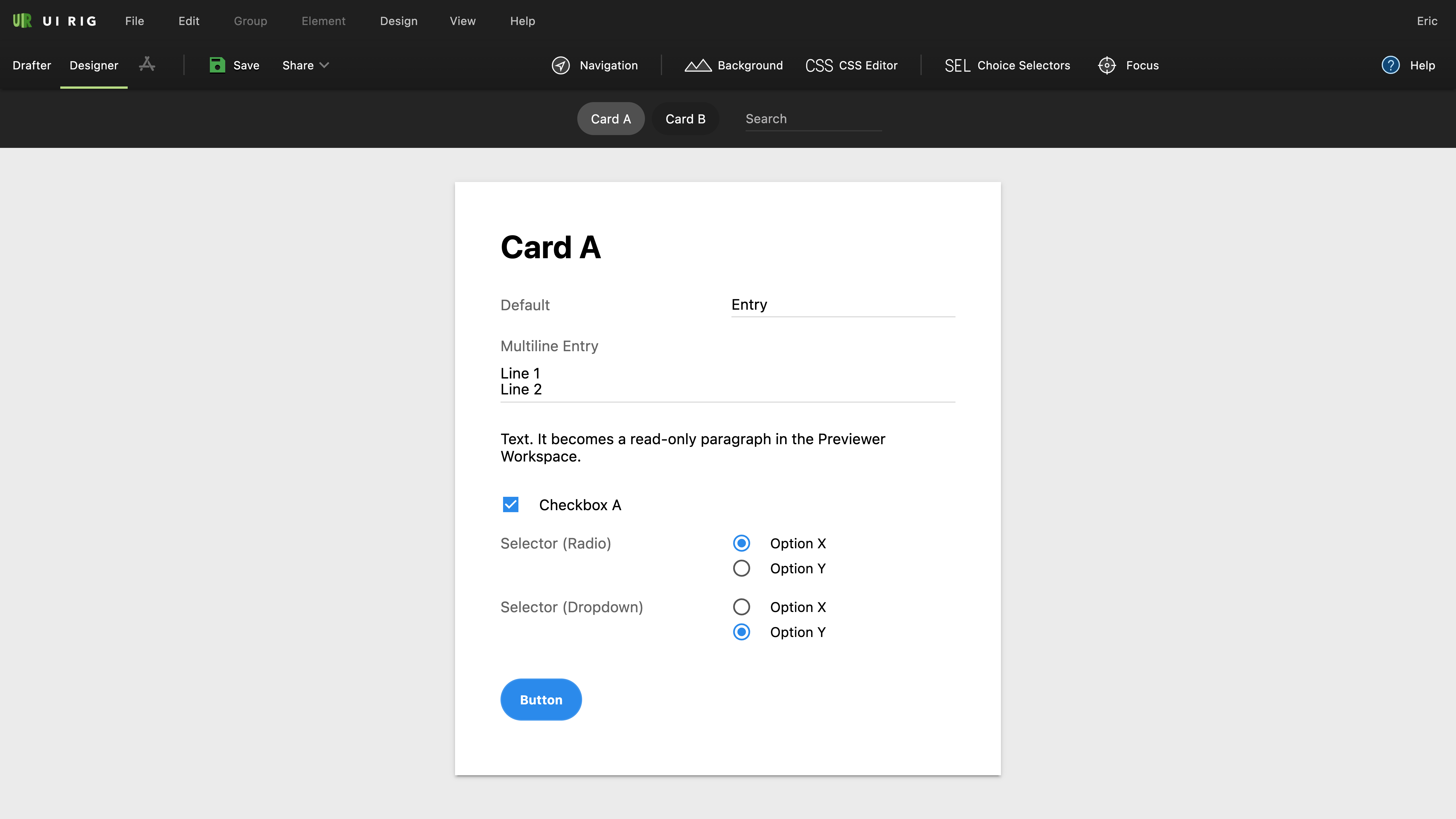 Uxtly’s Designer Workspace